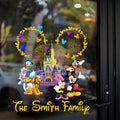 Personalized Merry Christmas Mouse Decal Die Cut for Family Decal Die Cut GradoCreations