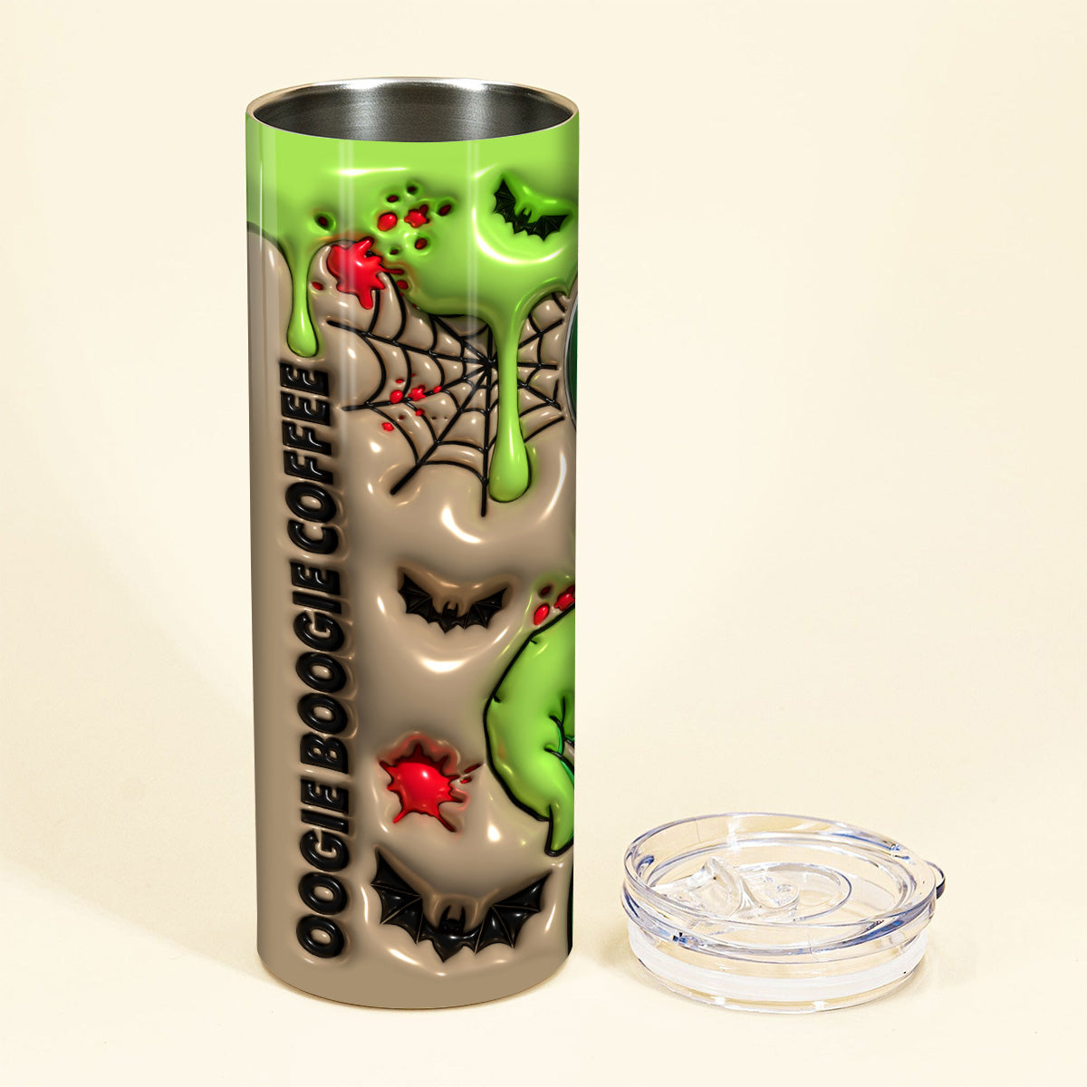 Personalized Halloween Tumbler Unique Gift for Her or Him Skinny Tumbler GradoCreations