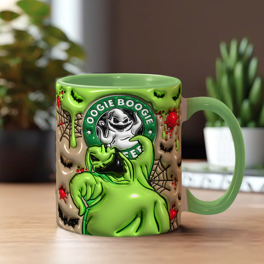 Personalized Grinch Accent Mug Custom Name Unique Christmas Gift Accent Mug GradoCreations