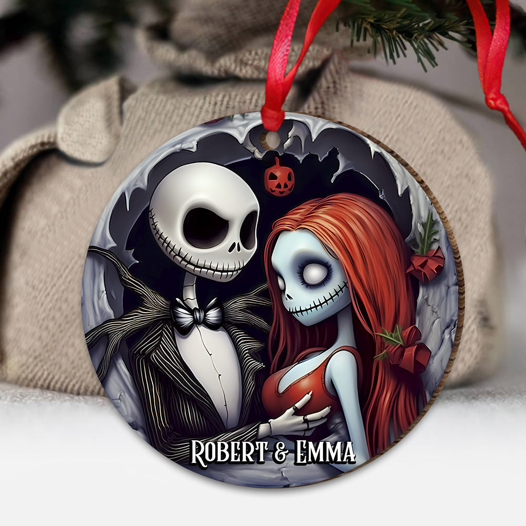 Personalized Nightmare Ornament Custom Name Holiday Gift Ornament GradoCreations