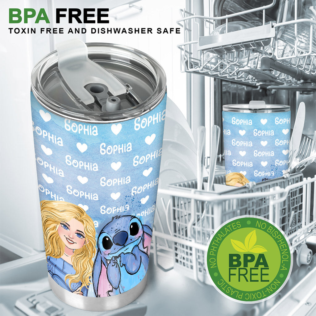 Personalized Ohana Tumbler Custom Name Gift for Kids | GradoCreations Tumbler GradoCreations