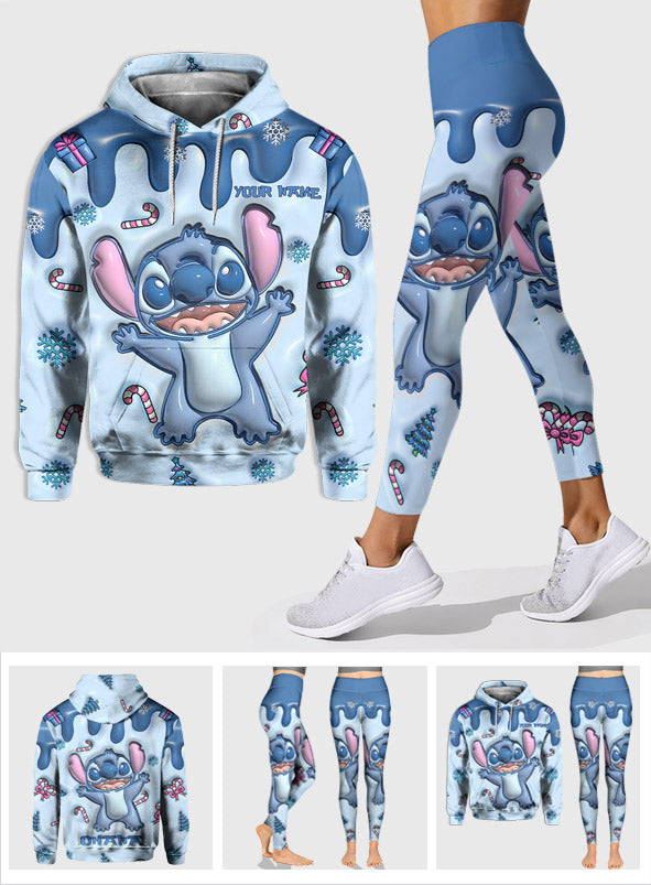 Personalized Ohana Hoodie and Leggings Set Custom Name Gift Hoodie & Leggings GradoCreations