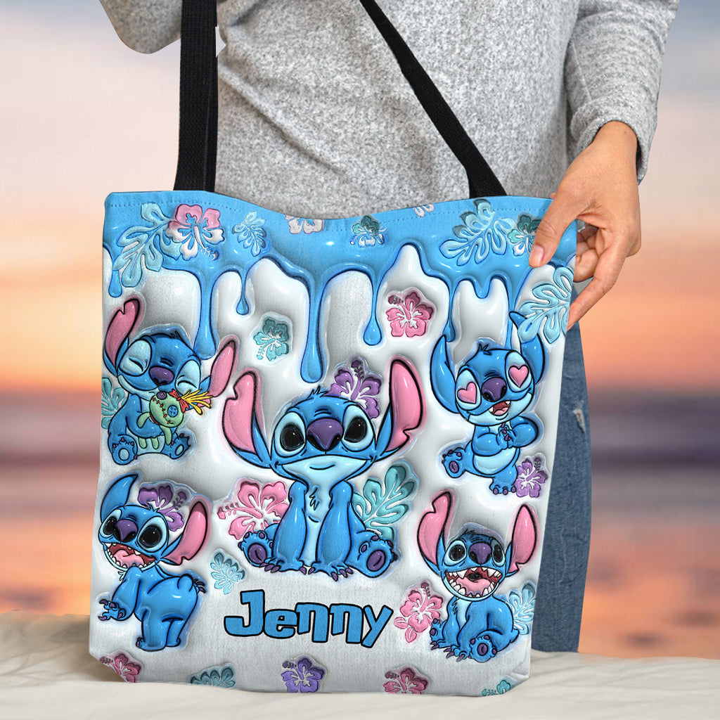 Personalized Ohana Tote Bag Custom Name Gift for Mom Tote Bag GradoCreations
