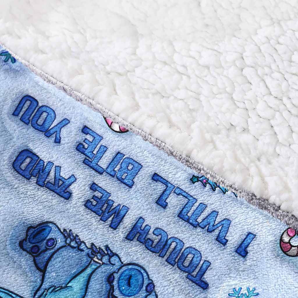 Personalized Ohana Blanket Hoodie Custom Name for Winter Gift Blanket Hoodie GradoCreations