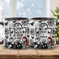 Personalized Halloween Accent Mug Custom Name for Couples Accent Mug GradoCreations