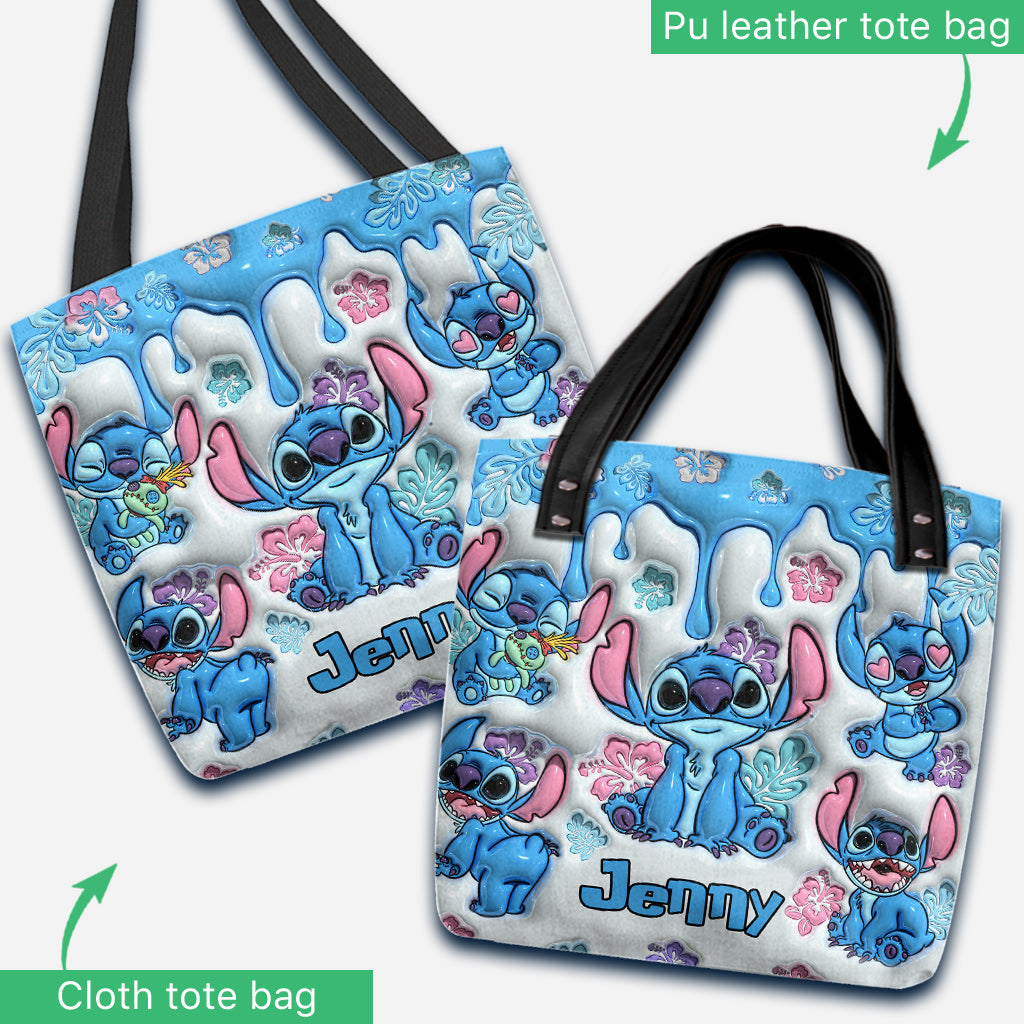 Personalized Ohana Tote Bag Custom Name Gift for Mom Tote Bag GradoCreations