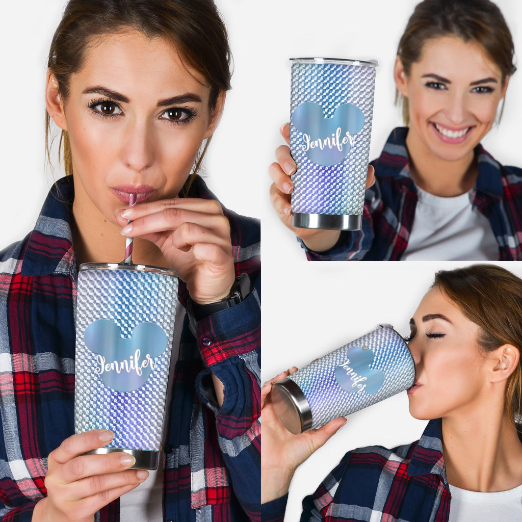 Personalized Mickey Mouse Tumbler Custom Name Drinkware Gift Tumbler GradoCreations