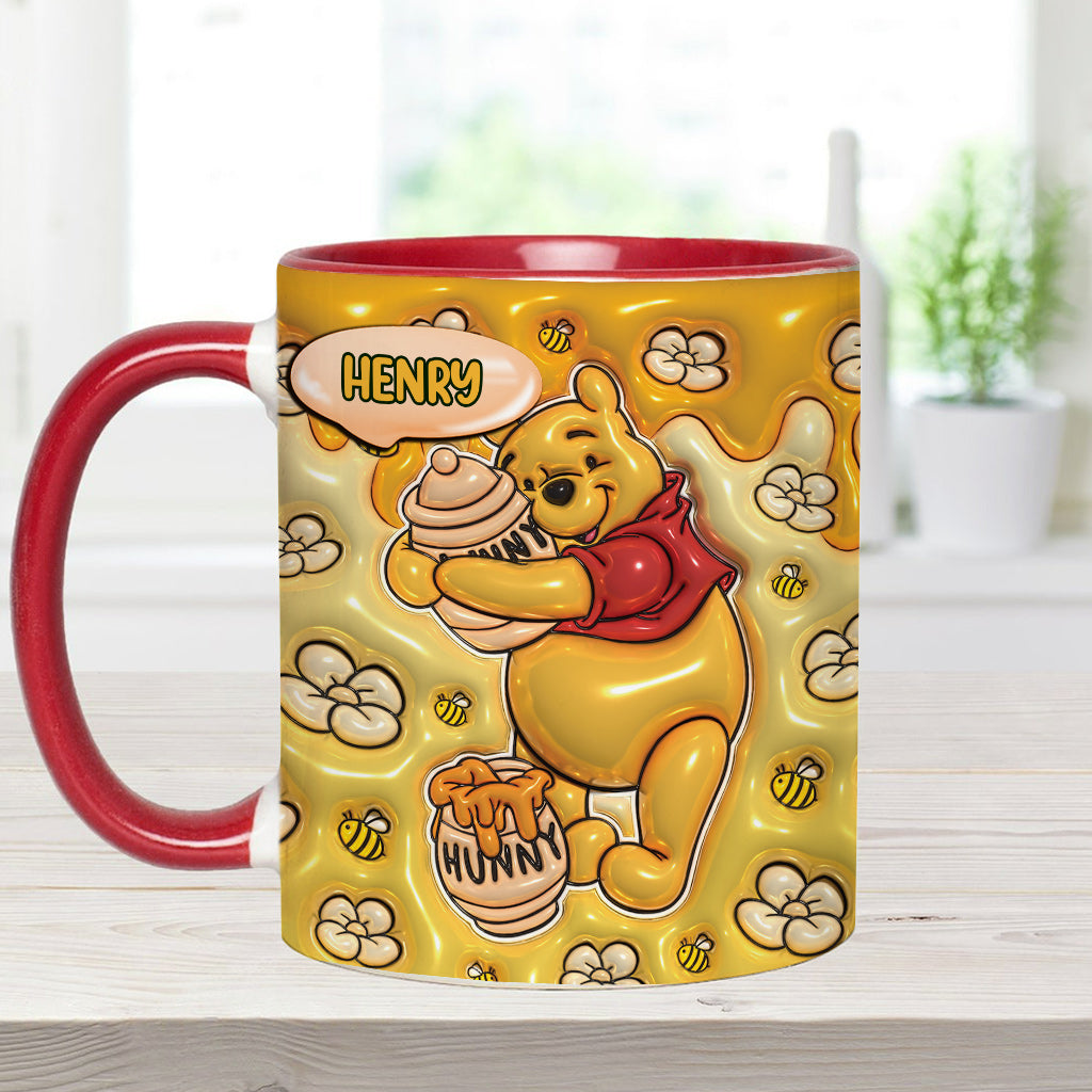Personalized Mouse Accent Mug Custom Name Gift for Kids Accent Mug GradoCreations
