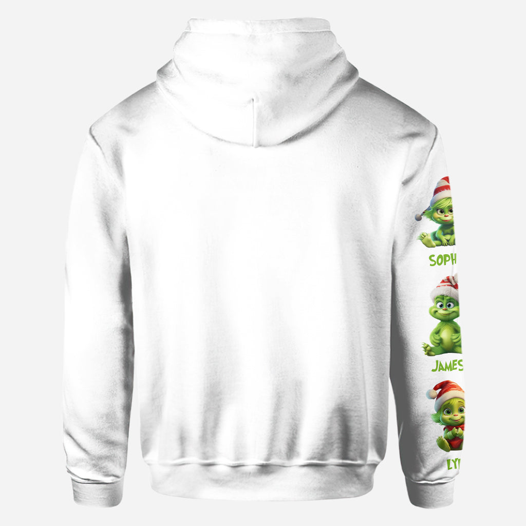 Personalized Grinch Mama All Over Shirt for Christmas Gift All Over Shirt GradoCreations