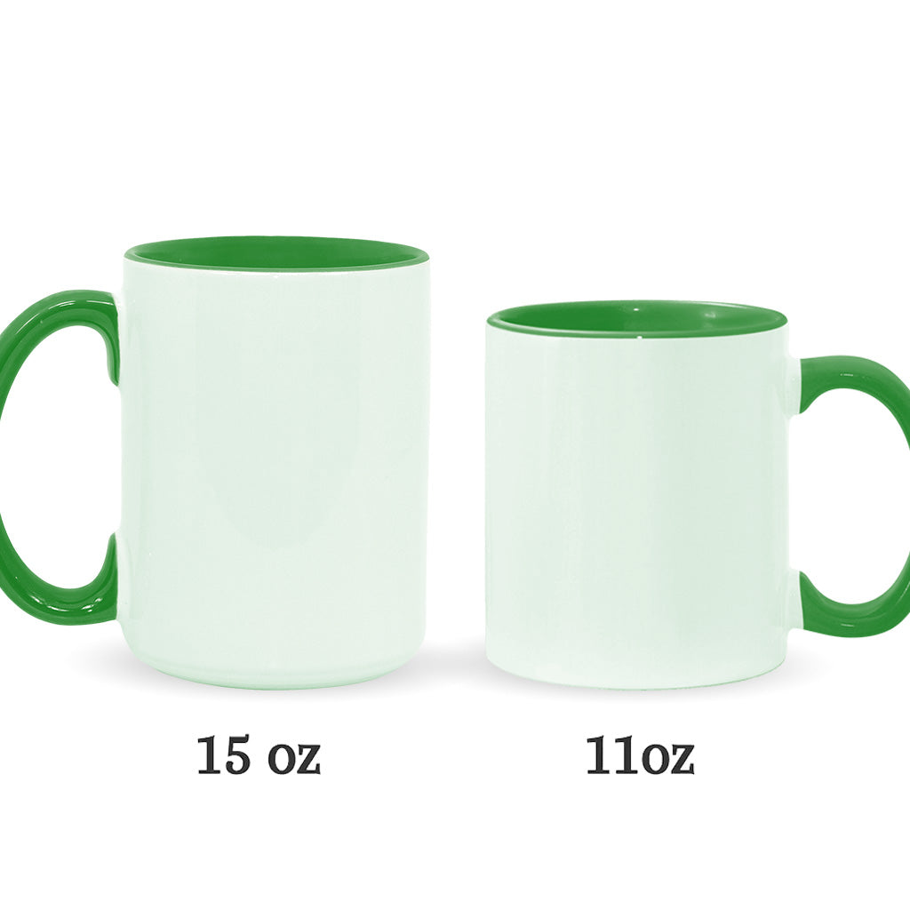 Personalized Holiday Accent Mug Custom Name Whoville Gift Accent Mug GradoCreations