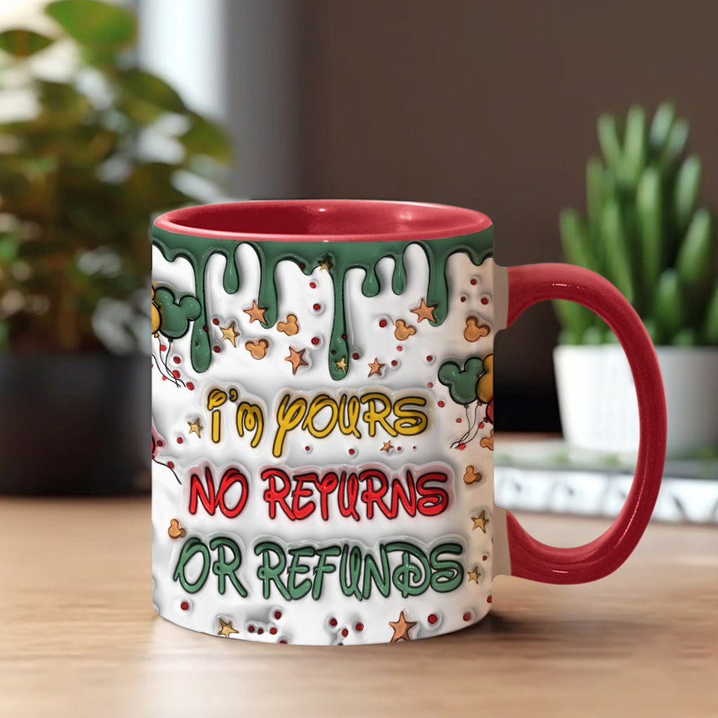 Personalized Accent Mug with Two-Tone Design for Couples Accent Mug GradoCreations