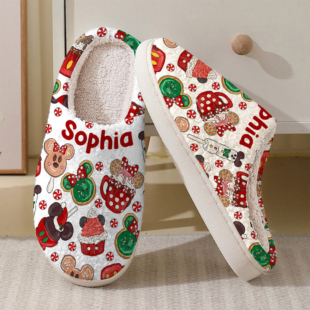 Personalized Cozy Slippers with Custom Design for Kids and Adults Slippers GradoCreations