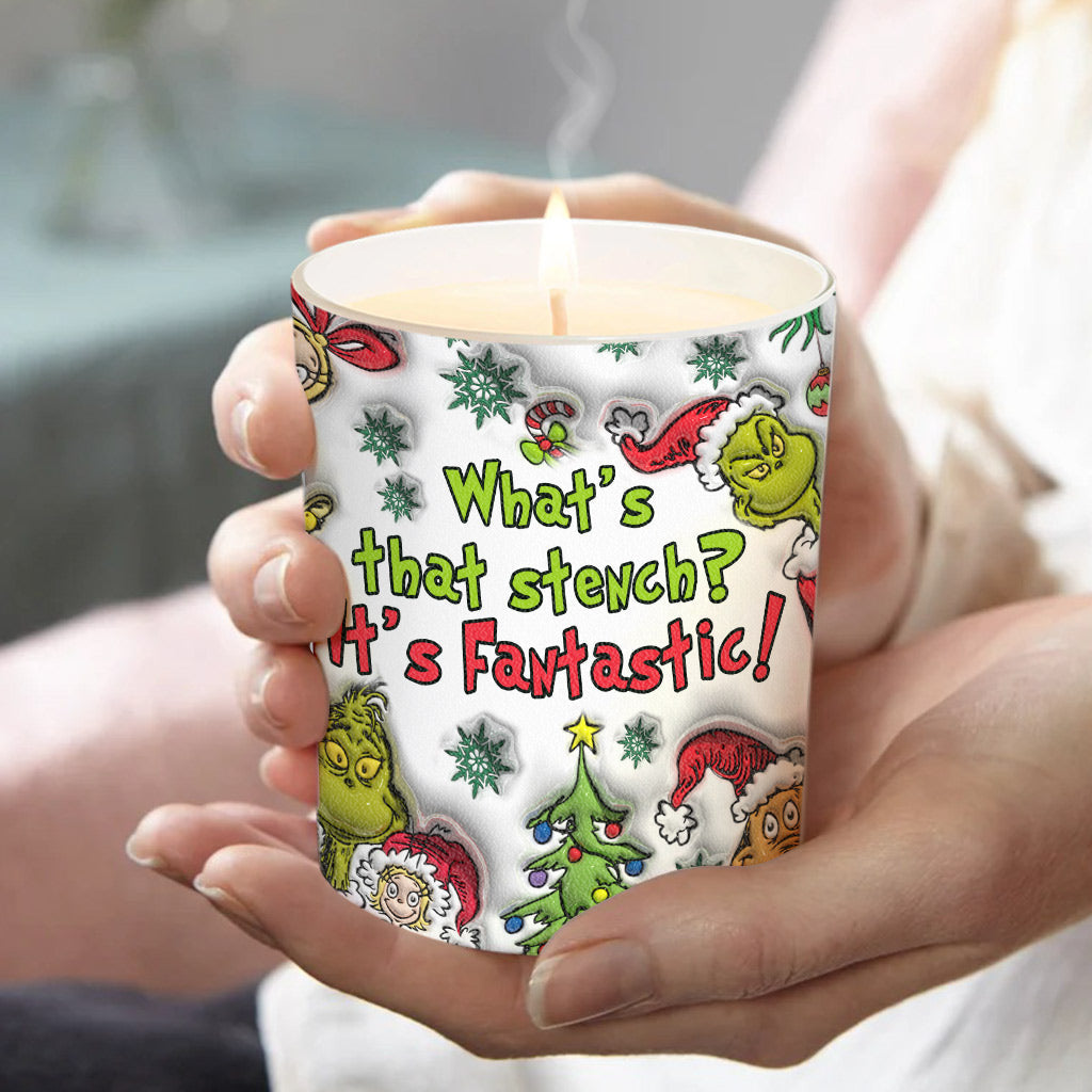 Personalized Christmas Candle with Wooden Lid Custom Name Gift Candle With Wooden Lid GradoCreations