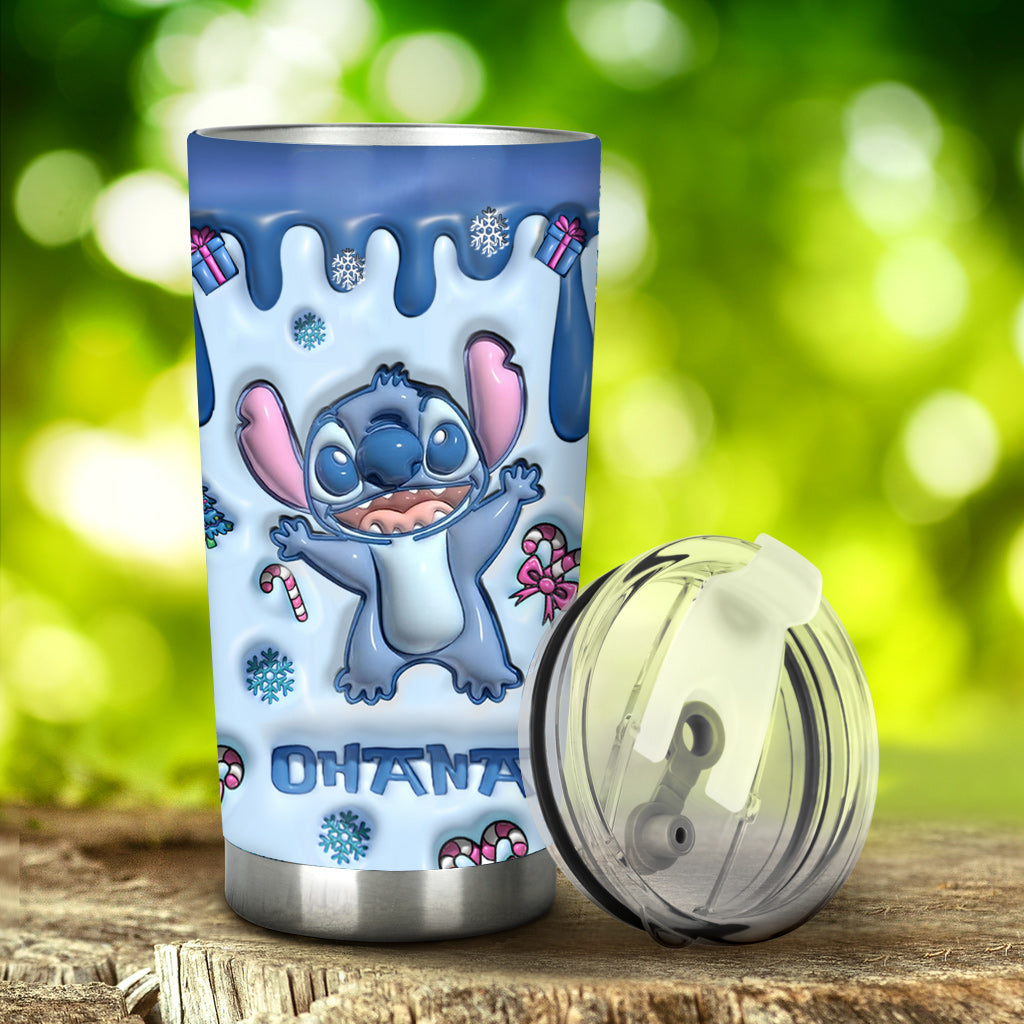 Personalized Ohana Tumbler Custom Name Gift for Birthdays Tumbler GradoCreations