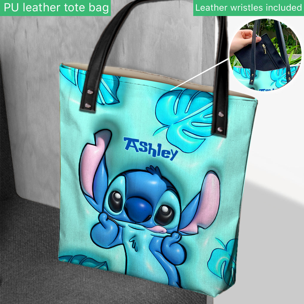 Personalized Ohana Tote Bag Custom Name Unique Gift Tote Bag GradoCreations