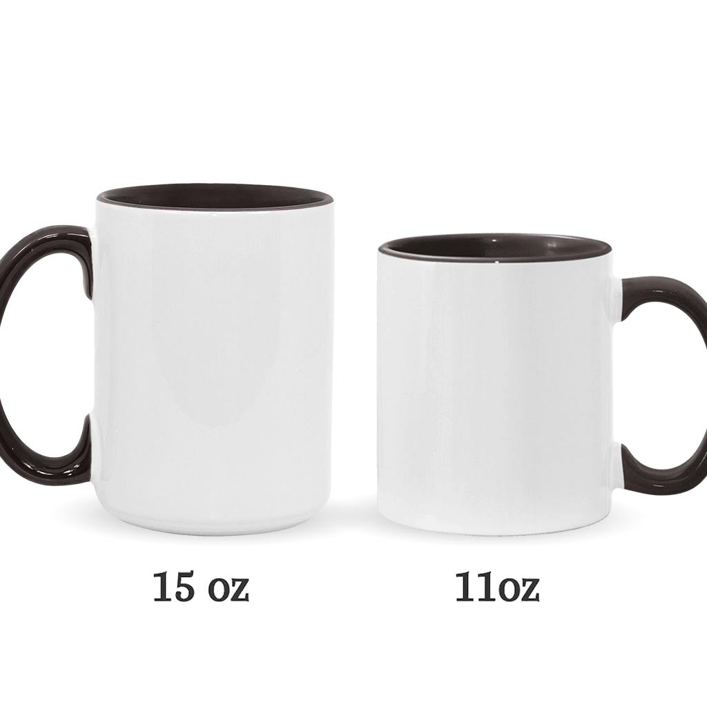 Personalized Ohana Accent Mug Custom Name Gift for Family Accent Mug GradoCreations