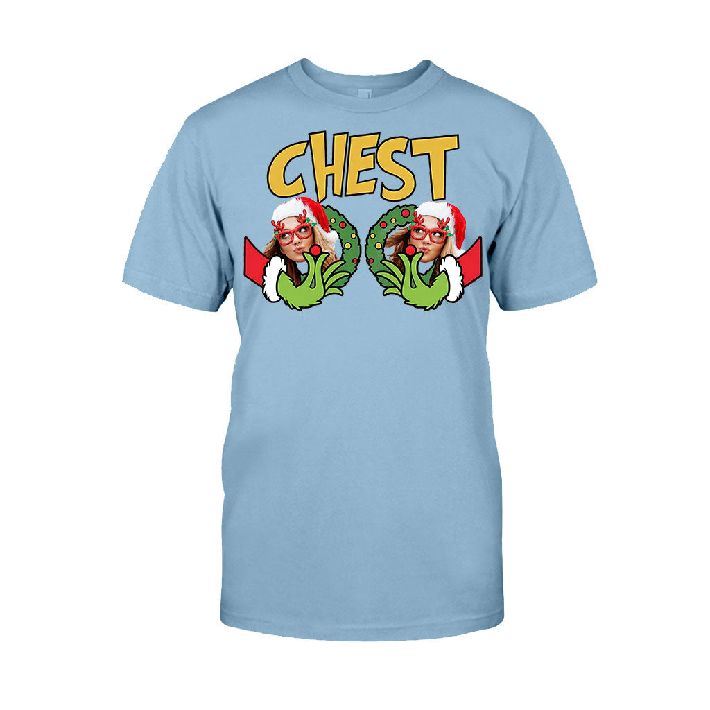Personalized Grinchmas Christmas T-Shirt & Hoodie with Custom Name T-shirt & Hoodie GradoCreations