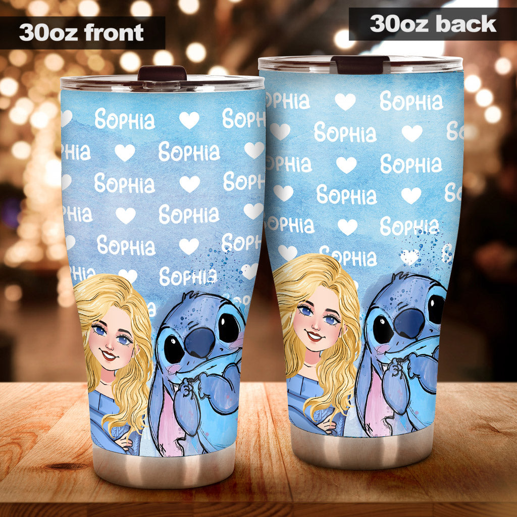 Personalized Ohana Tumbler Custom Name Gift for Kids | GradoCreations Tumbler GradoCreations