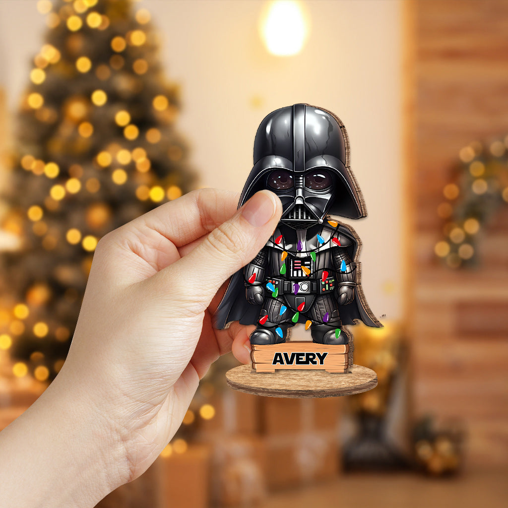 Personalized Freestanding Wood Plaque The Force Family Gift for Christmas Freestanding Wood Plaque GradoCreations
