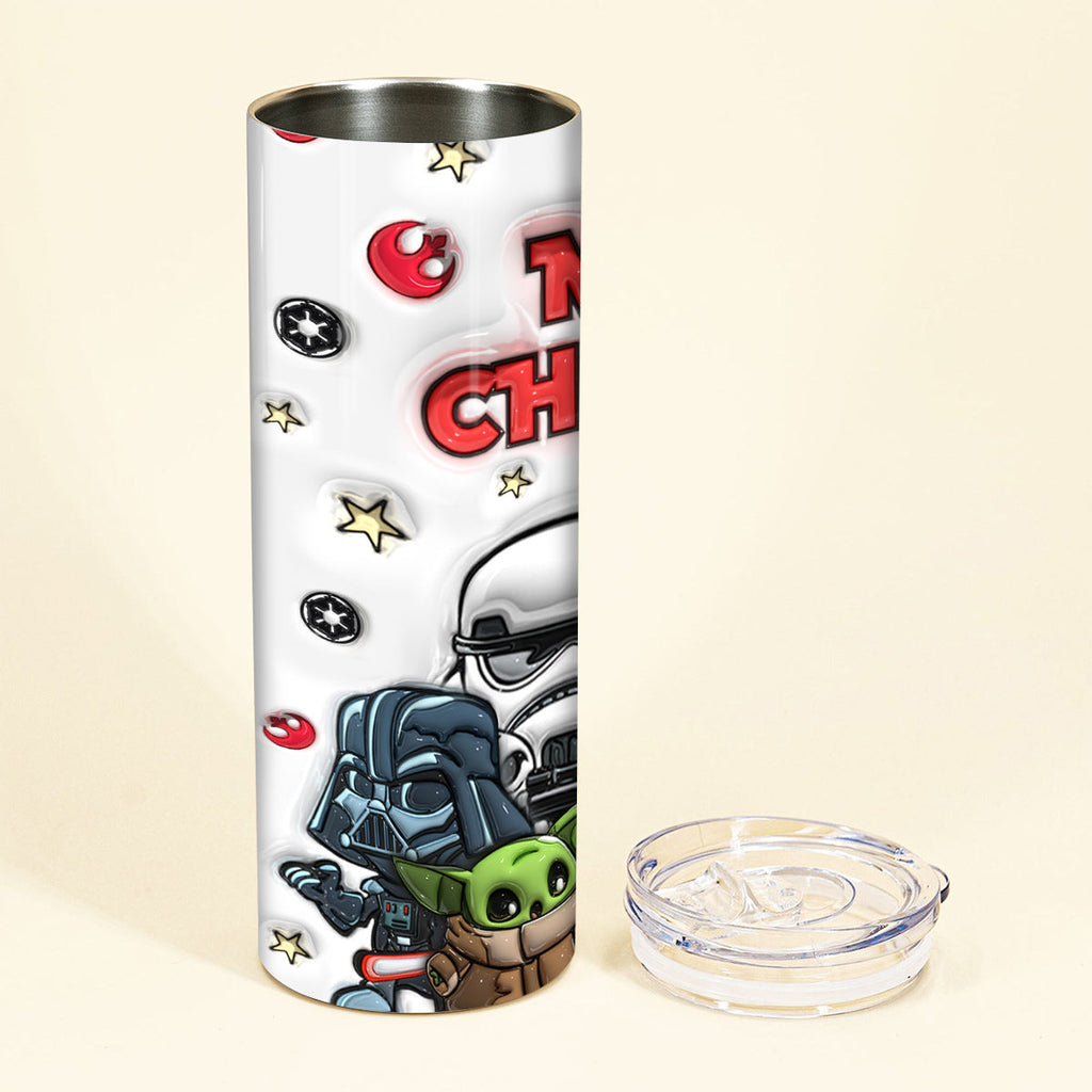 Personalized Stainless Steel Skinny Tumbler Merry Sithmas Gift Skinny Tumbler GradoCreations
