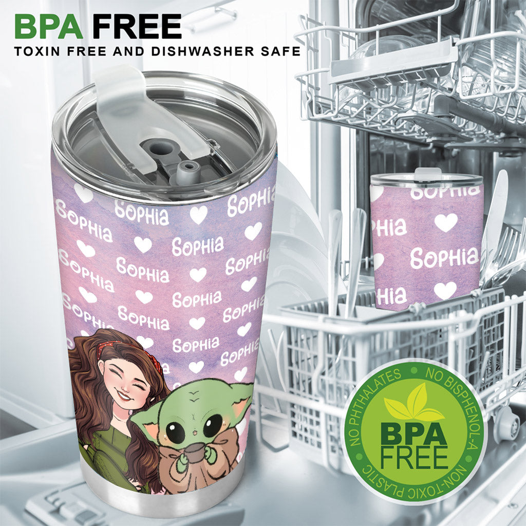 Personalized Name Tumbler Custom Drinkware Gift for Kids Tumbler GradoCreations