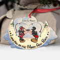 Personalized 'I Love You To The Moon And Back' Ornament Gift for Couples Ornament GradoCreations