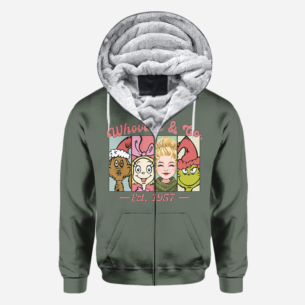 Personalized Whoville & Co. Christmas All Over Shirt Gift All Over Shirt GradoCreations