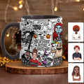 Personalized Nightmare Before Christmas Accent Mug Gift Idea Accent Mug GradoCreations