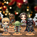 Personalized Freestanding Wood Plaque The Force Family Gift for Christmas Freestanding Wood Plaque GradoCreations