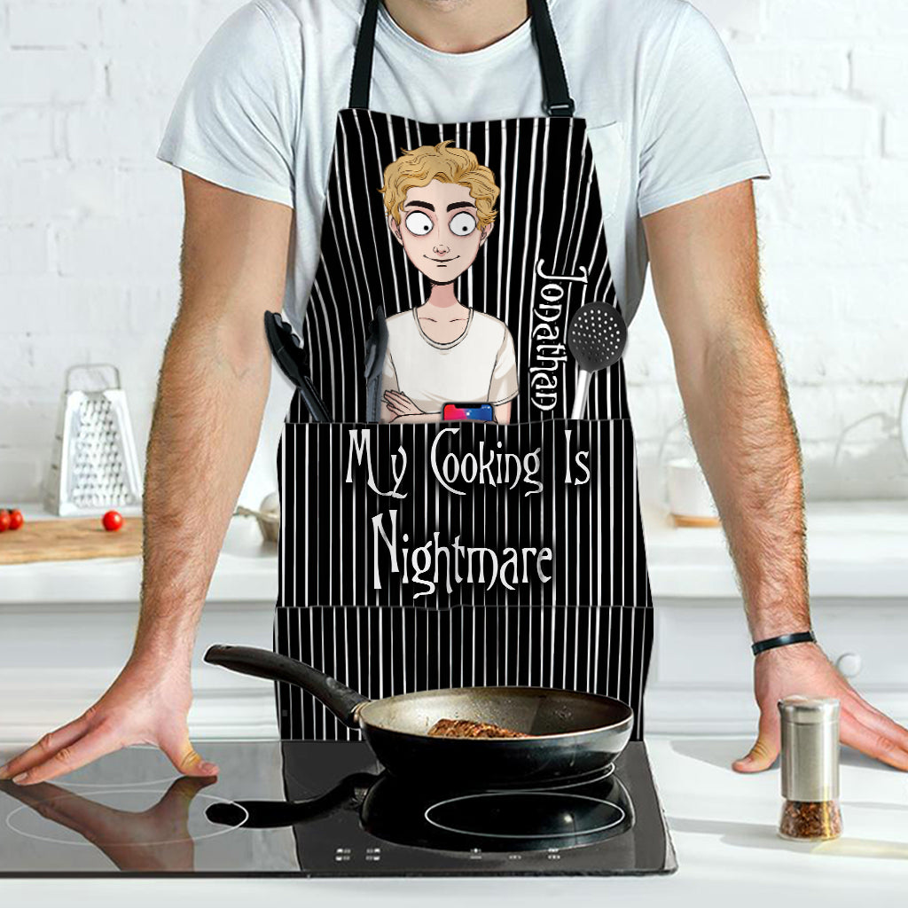 Personalized Cooking Apron Custom Name Unique Gift for Him/Her Apron GradoCreations