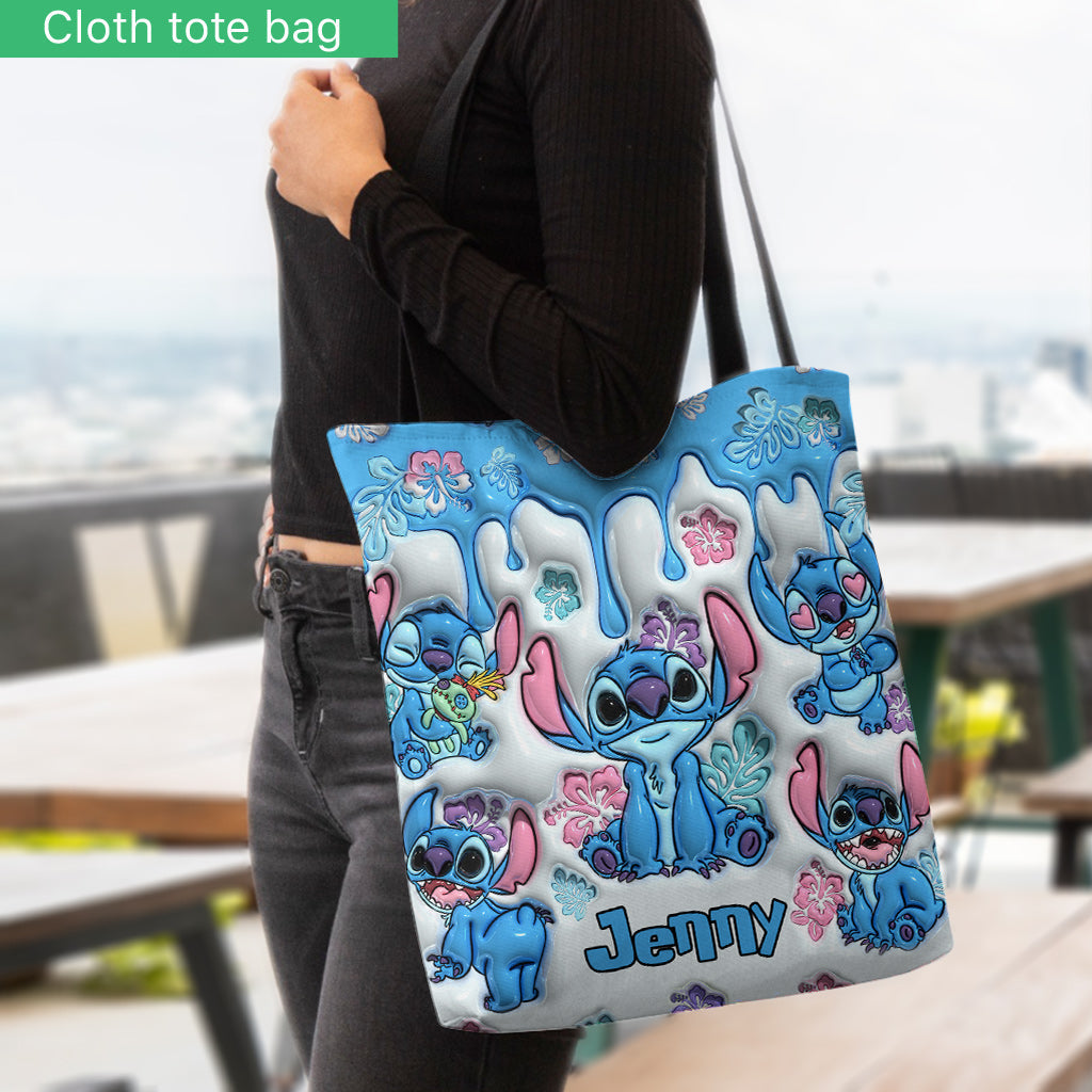 Personalized Ohana Tote Bag Custom Name Gift for Mom Tote Bag GradoCreations