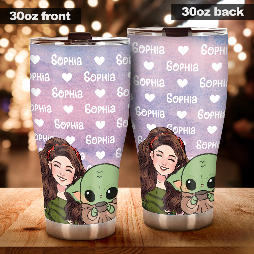 Personalized Name Tumbler Custom Drinkware Gift for Kids Tumbler GradoCreations