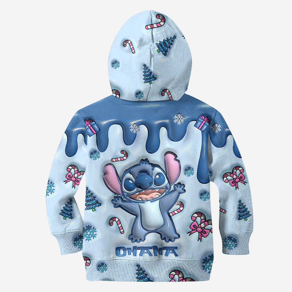 Personalized Ohana Hoodie and Leggings Set Custom Name Gift Hoodie & Leggings GradoCreations