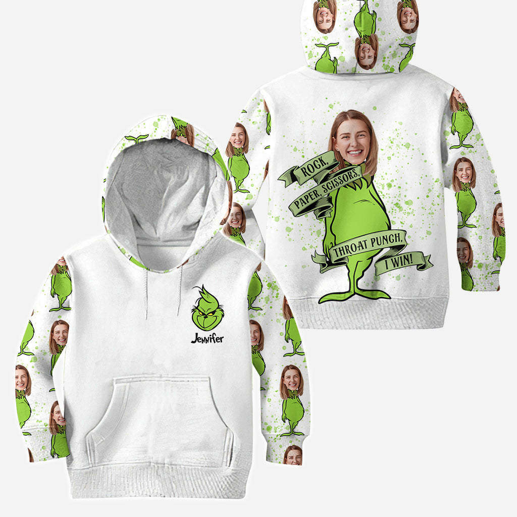 Personalized Grinch Hoodie & Leggings Set Custom Name Gift for Christmas Hoodie & Leggings GradoCreations