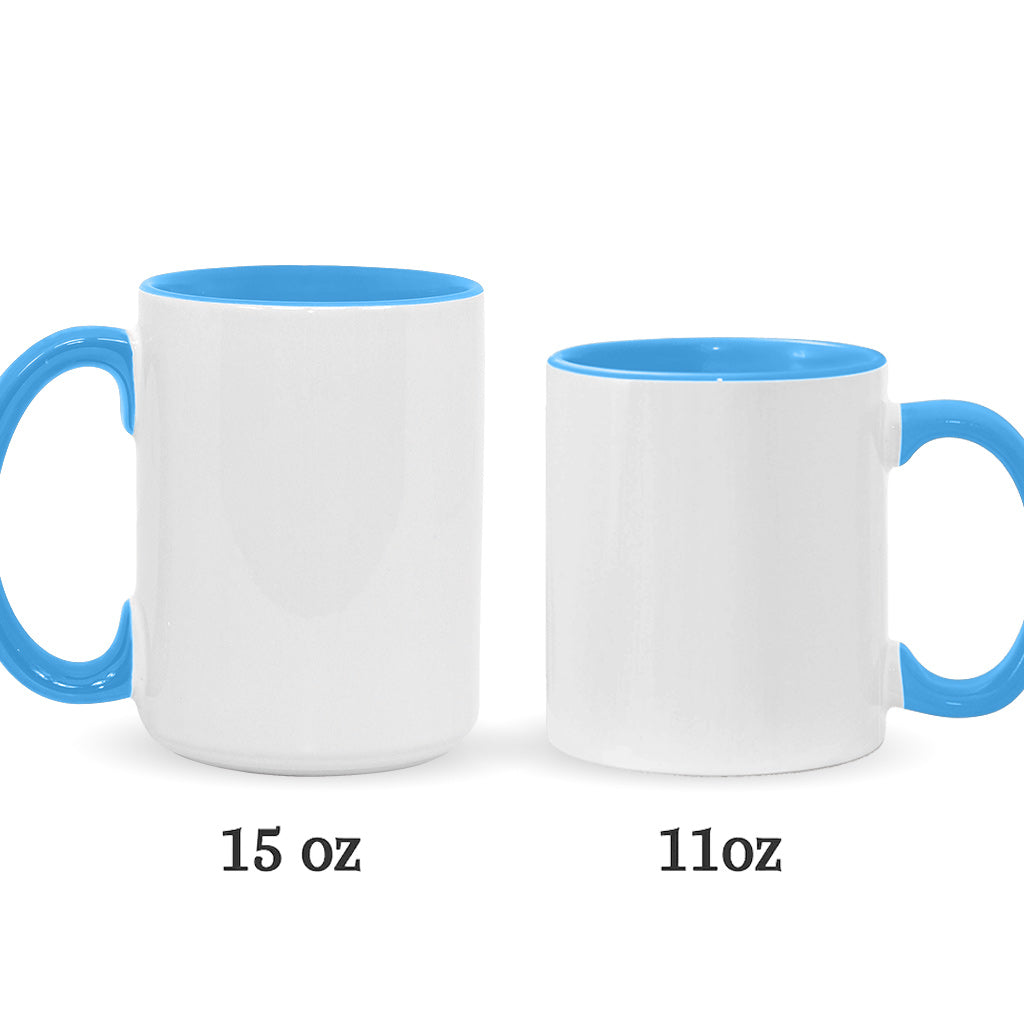 Personalized Ohana Accent Mug with Custom Name Gift for Family Accent Mug GradoCreations