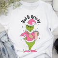 Personalized Grinch Christmas T-shirt and Hoodie Gift for Mom T-shirt & Hoodie GradoCreations