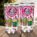 Personalized Grinchmas Tumbler with Custom Name for Christmas Gift Tumbler GradoCreations
