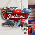 Personalized Movie Themed Metal Sign for Kids - Custom Name Decor
