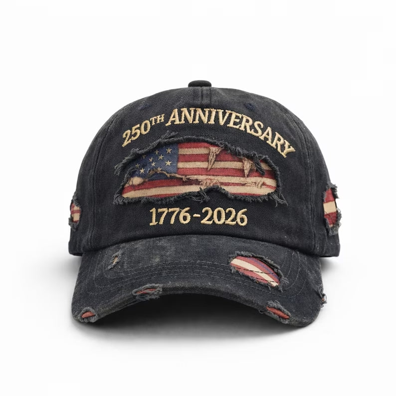 Personalized Independence Day Hat American Flag Cap Gift HN590 - Embroidery Hat Josh GradoCreations