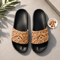 Personalized Pet Face Slide Sandals Custom Photo Gift for Dog Lovers HN590 - Slide Sandals GradoCreations