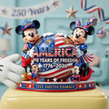 Personalized Acrylic Plaque 250 Years of Freedom Family Gift