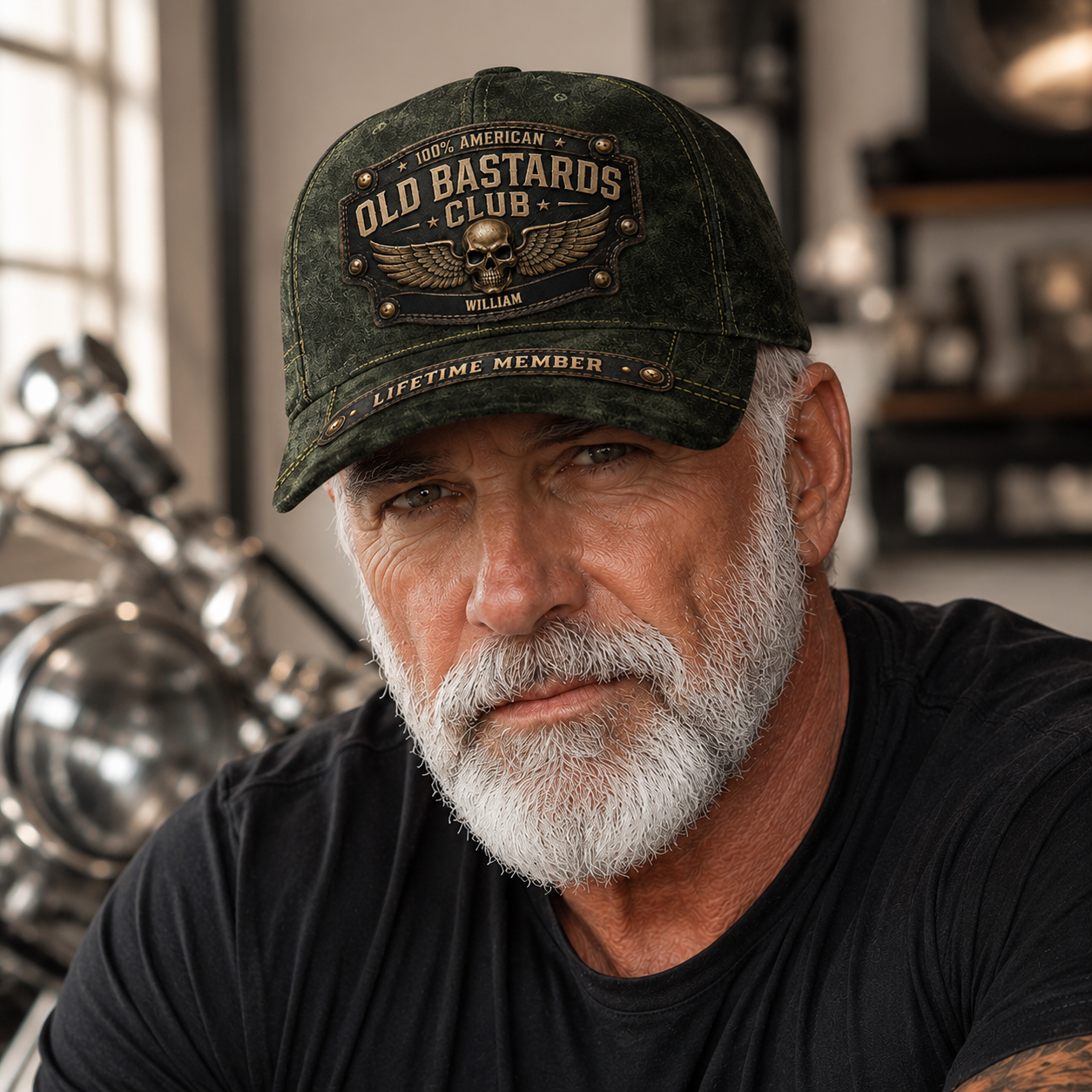 Personalized Funny Lifetime Membership Cap Gift for Dad HN590 - AOP Cap GradoCreations