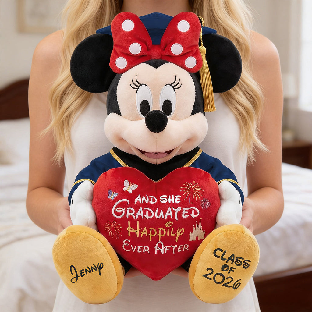 Personalized Graduation Pillow Class of 2026 Gift for Her