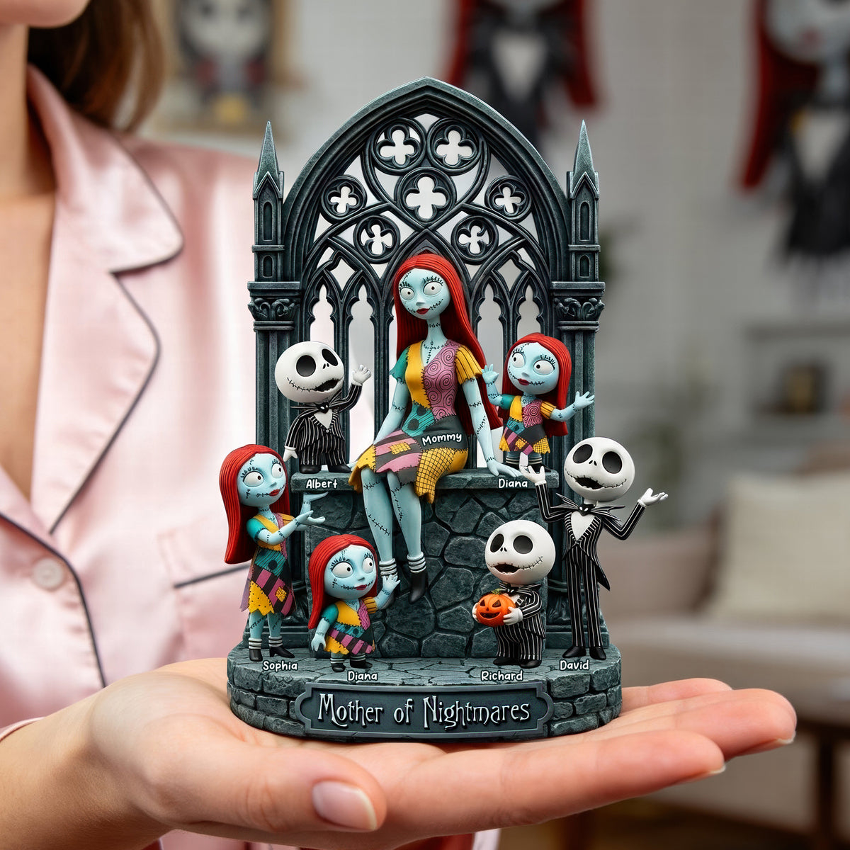 Personalized Mother Of Nightmares Acrylic Plaque Custom Gift for Mom Horror Lovers