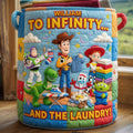 Personalized Quilted Laundry Basket Custom Name Gift for Kids