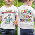 Personalized Kids Back to School Shirt with Name | Cute Gift Cotton Apparel GradoCreations