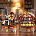 Personalized Whiskey Glass Custom Name Gift for Friends