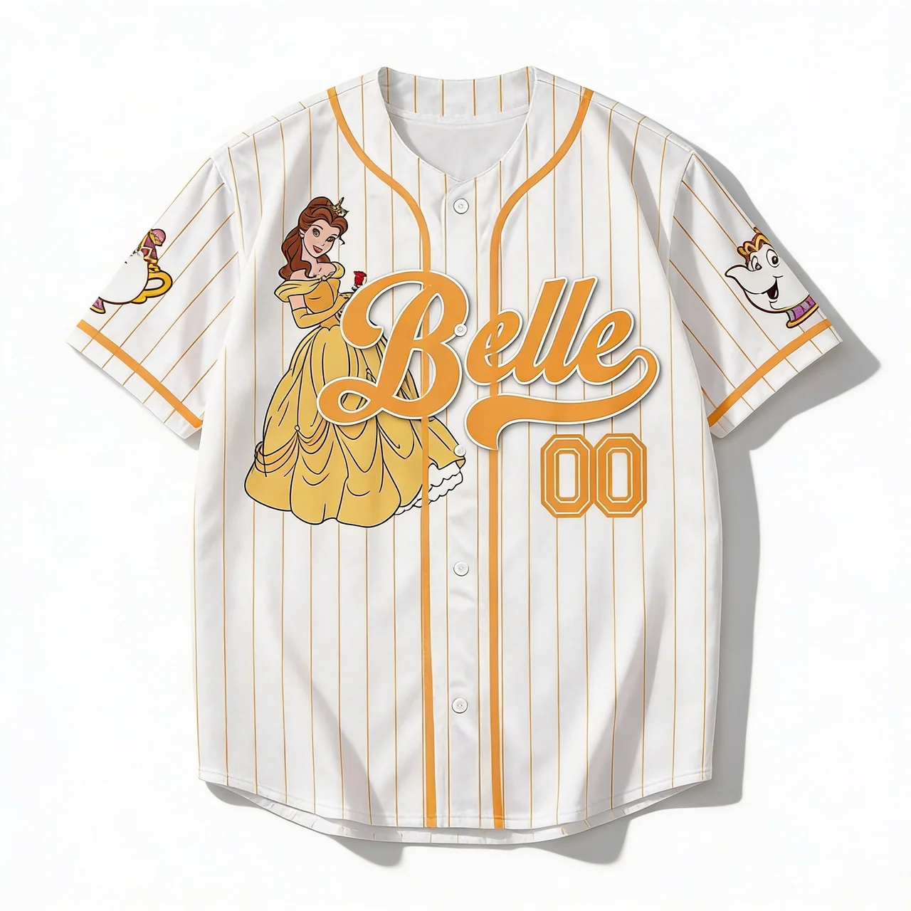 Personalized Baseball Jersey Belle and Beast Gift for Couples Baseball Jersey GradoCreations