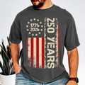 Personalized American Flag Comfort Shirt 250th Anniversary Gift Comfort Shirt GradoCreations