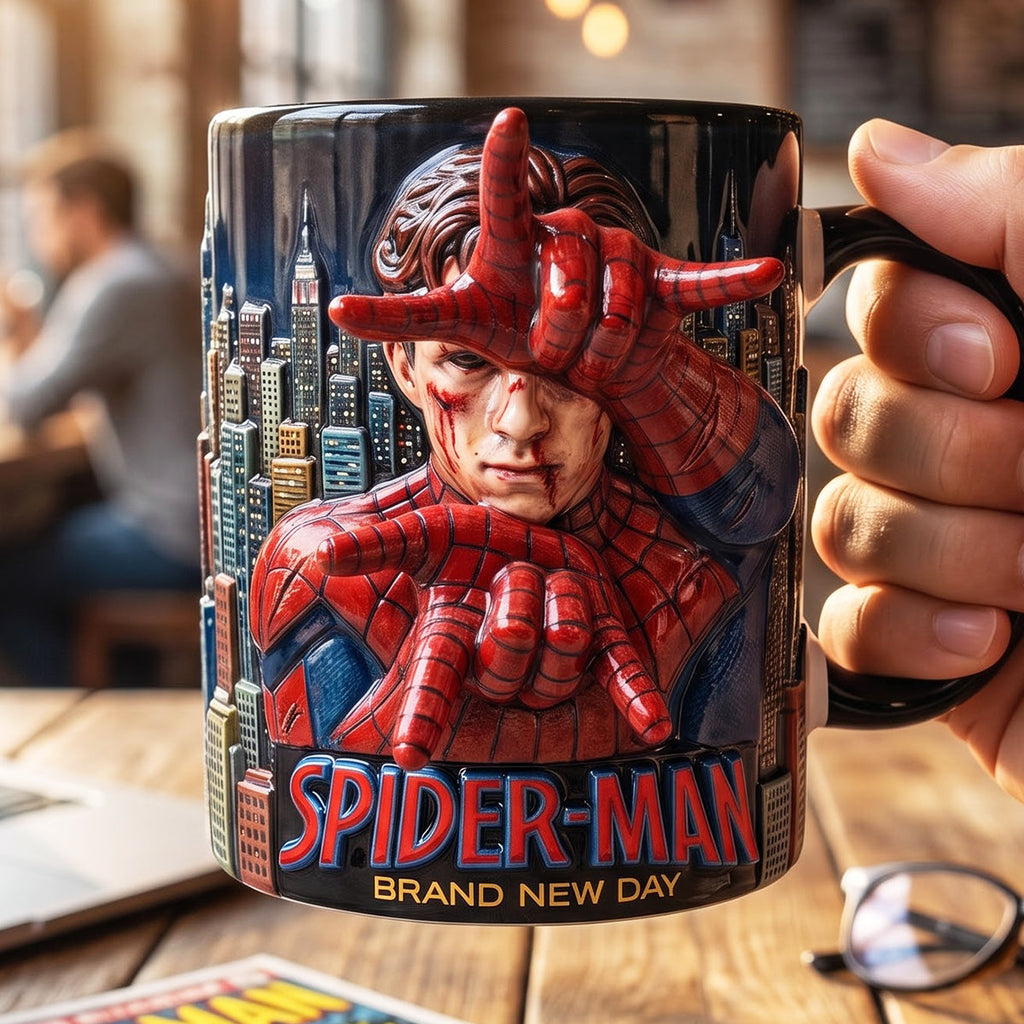 Personalized Comic Style Accent Mug for Movie Fans Mug GradoCreations